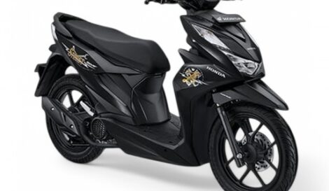 sewa honda beat street black 2021/2022 – dn trans wisata