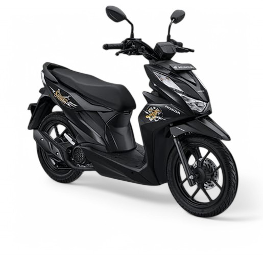 sewa honda beat street black 2021/2022 – dn trans wisata